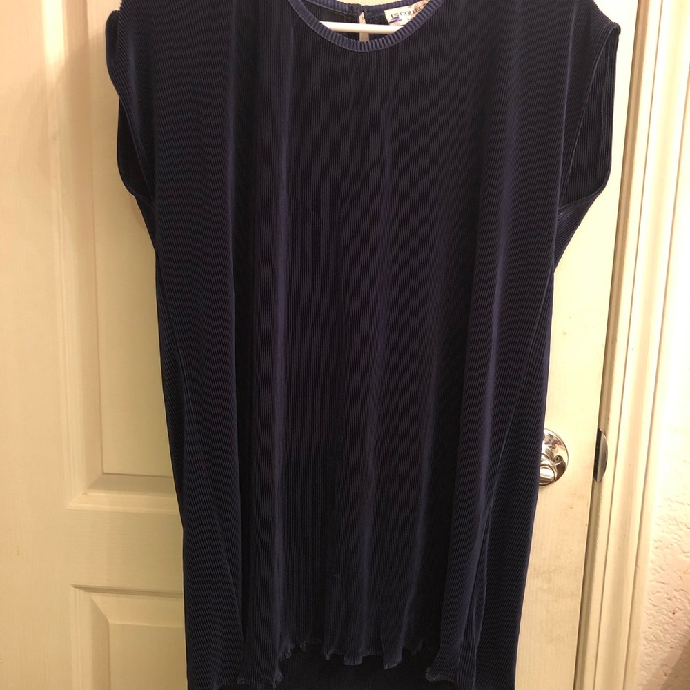 LS Collections- Blouse Black Stretchy material